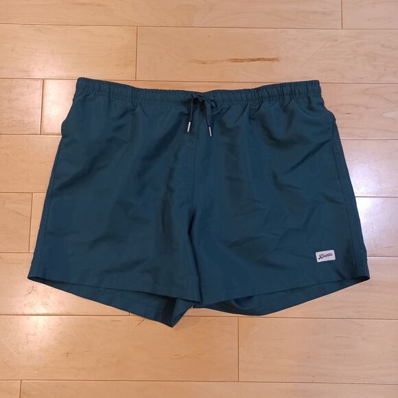 Bather Other - Bather Swim Trunks Mens 2XL XXL Green 5" Inseam Drawstring Boardshorts Beach